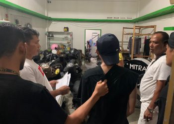 Karno saat Diringkus Satreskrim Polresta Tanjungpinang, foto: ist