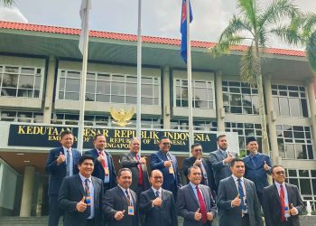 Walikota Blitar foto bersama dengan Kepala Daerah terpilih, foto: Dani ES/detak.media