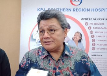 KPJ Regional Chief Excutive Officer (CEO) Southhern Region, En Mohd Azhar Abdullah, disela sela wawancara dengan media, foto: detak.media