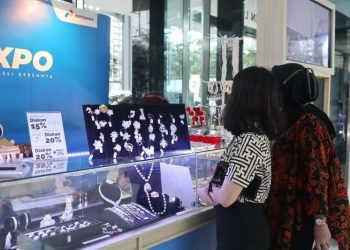 Gambaran pengunjung menghadiri pameran SMEXPO tahun-tahun sebelumnya, Jakarta, Senin (7/11/2022). ANTARA/HO-Pertamina