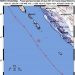 Tangkapan layar peta guncangan gempa bermagnitudo 5,1 di wilayah Kepulauan Mentawai, Sumatera Barat, Kamis (24/11/2022) pukul 09.11 WIB. (ANTARA/HO-BMKG)