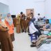 Walikota Tanjungpinang, Rahma saat menghadiri kegiatan donor darah yang digelar oleh Kopdar Kepri, foto: ist