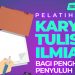 Pelatihan menulis karya ilmiah, foto: ist