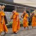 Calon Samanera ikuti ritual Tudong dari Mendut sampai Borobudur, foto: ist