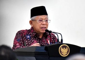 Wapres saat mencanangkan RB Tematik dan meresmikan 26 MPP, Senin (05/12/2022), di Istana Wapres, Jakarta. (Foto: BPMI Setpres)