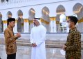 Presiden Jokowi terima kedatangan Putra MBZ di Surakarta, Minggu (11/12/2022). (Foto: BPMI Setpres)