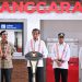 Presiden Jokowi Resmikan Stasiun Manggarai Tahap I, di Manggarai, Jakarta, Senin, (26 /12/2022) (Foto: BPMI ).
