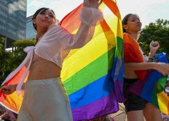 Aktivitas komunitas LGBT di Singapura. Foto: AFP/ROSLAN RAHMAN