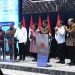 Menkeu Sri Mulyani dan Ketua DK OJK Mahendra Siregar beserta sejumlah pejabat lainnya saat mendampingi Presiden Jokowi meresmikan Pembukaan Perdagangan BEI, Senin (02/01/2023), di Jakarta. (Foto: BPMI Setpres)