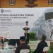 Walikota Blitar Santoso saat buka Forum Konsultasi Publik rancangan awal RKPD Kota Blitar, foto: Dani ES/detak.media