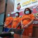 3 Pelaku Prostitusi Anak Dibawah Umur saat di Mapolresta Tanjungpinang, foto: Mael/detak.media