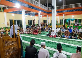 Wali Kota Tanjungpinang, Rahma saat memberikan sambutan pada kegiatan Haul Jamak, foto: doc.prokompim/detak.media