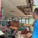 Kondisi Ruang Kelas SMK N 1 Tanjungpinang yang Rusak Parah, foto: Mael/detak.media