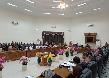 Suasana RDP Penyesuaian Tarif Pass Pelabuhan SBP Tanjungpinang, foto: Mael/detak.media