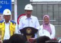 Presiden Jokowi meresmikan Jalan Tol Bengkulu-Taba Penanjung, di Kota Bengkulu, Kamis (20/07/2023). (Sumber: Tangkapan Layar)