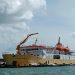 Kapal Sabuk Nusantara 48 Milik Pelni yang Bersandar di Pelabuhan SBP Tanjungpinang, foto: Mael/detak.media
