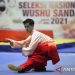 Atlet wushu Indonesia Nicholas tampil dalam Seleksi Nasional Wushu Sanda 2021 (ANTARA/HO-Humas PB WI)