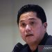 Arsip foto - Ketua Umum PSSI Erick Thohir memberikan keterangan pers mengenai Piala Dunia U-17 di Menara Danareksa, Jakarta, Sabtu (24/6/2023). ANTARA FOTO/Indrianto Eko Suwarso/aww/pri.