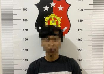 Pelaku FS usai Dinamakan Satreskrim Polresta Tanjungpinang, foto: ist