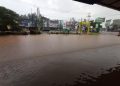 Banjir Melanda Jalan DI Panjaitan saat Hujan Deras, foto: Mael/detak.media