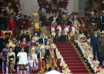 Presiden RI Joko Widodo (Jokowi) saat memimpin Upacara Peringatan Detik-detik Proklamasi Kemerdekaan Republik Indonesia ke-78 Tahun 2023, di Halaman Istana Merdeka, Jakarta, Kamis (17/08/2023) pagi, foto: ist/setkab.go.id