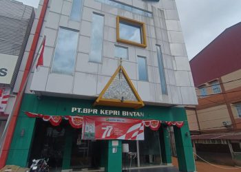 Kantor BPR Kepri Bintan, Jln DI Panjaitan KM 9, Komplek Ruko Pinlang Mas no 5-6, Tanjungpinang, foto: ist/detak.media
