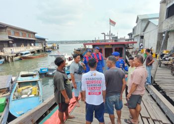 Satpolair Polresta Tanjungpinang saat Melakukan Imbauan kepada warga, foto: Mael/detak.media