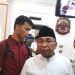 Ketua Umum Pengurus Besar Nahdlatul Ulama (PBNU), KH Yahya Cholil Staquf menjawab pertanyaan sejumlah pewarta usai konferensi pers terkait situasi konflik Palestina dan Israel di Gedung PBNU, Jakarta, Selasa (31/10/2023). (ANTARA/ Zubi Mahrofi)
