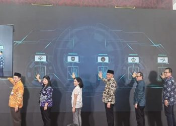 Kementerian Koordinator Bidang Pembangunan Manusia dan Kebudayaan meluncurkan aplikasi Dasbor Desa di Jakarta, Selasa (31/10/2023). ANTARA/Asep Firmansyah.