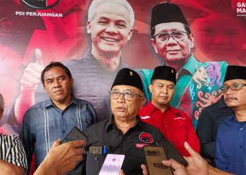 Ketua TPC Ganjar-Mahfud Kabupaten Blitar, Rijanto,foto: Dani ES/detak.media