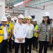 Dirjen Cipta Karya Kementerian PUPR, Diana saat Meninjau Progres Pembangunan Pasar Baru Tanjungpinang, bersama Pj Wali Kota. Hasan, foto: Mael/detak.media