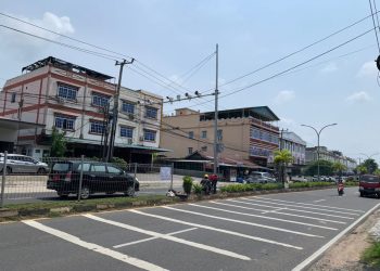 Lokasi Tilang ETLE di Jalan DI Panjaitan Tanjungpinang, foto: Mael/detak.media