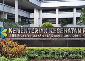 Gedung Kementerian Kesehatan RI di Jakarta. -Bisnis.com/Samdysara Saragih