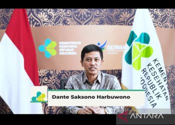Wakil Menteri Kesehatan (Wamenkes) RI Dante Saksono Harbuwono (ANTARA/HO-Kemenkes)
