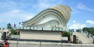 Gedung Gong-gong yang Terletak di Jalan Hang Tuah atau Lebih dikenal Dengan Kawasan Tepi Laut Tanjungpinang, foto: Mael/detak.media