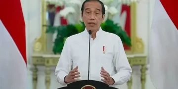 Arsip foto - Tangkapan Layar Presiden Jokowi menyampaikan sambutan secara virtual dalam sebuah seminar daring, dipantau di Jakarta, Rabu (15/9). (ANTARA/Indra Arief)