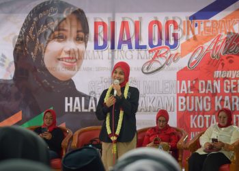 tikoh saat berdialog dengan generasi milenial dan Gen Z Kota Blitar, foto: Dani ES/detak.media