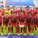 Timnas Indonesia berfoto bersama saat akan melawan Timnas Jepang pada pertandingan penyisihan grup D Piala Asia 2023 di Stadion Al Thumama, Doha, Qatar, Rabu (24/1/2024). ANTARA FOTO/Yusran Uccang/nz