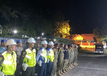Personel Gabungan saat Melakukan Persiapan Razia Tempat Hiburan Malam di Tanjungpinang, foto: Satpol PP Tanjungpinang
