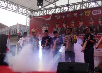 Walikota Blitar dan Forkopimda membuka Festival Ronda Sahur 2024, foto: Dani ES/detak.media