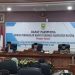 Ketua DPRD Natuna, saat pimpin rapat paripurna (foto : ist)