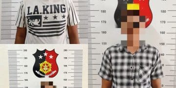 Para Tersangka usai Ditangkap oleh Satreskrim Polresta Tanjungpinang, foto: Mael/detak.media