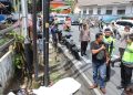 Jasad SE saat Ditemukan Tergeletak Tidak Bernyawa di Traffic Light Jalan Ketapang, foto: Humas Polresta Tanjungpinang