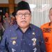 Walikota Blitar Santoso, didampingi Komandan Kodim 0808 dan Kepala BPBD Kota Blitar.