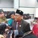 Ketua DPRD Kabupaten Blitar 2024-2029, Supriadi, usai dikukuhkan, Senin (14/10/2024).