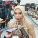 Ratna Dewi usai dilantik Wakil Ketua DPRD Kabupaten Blitar, Senin (14/10/2024).
