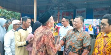 Suasana kampanye pasangan Cermin di Kelurahan Ranai Kota, Kecamatan Bunguran Timur (foto : ist)